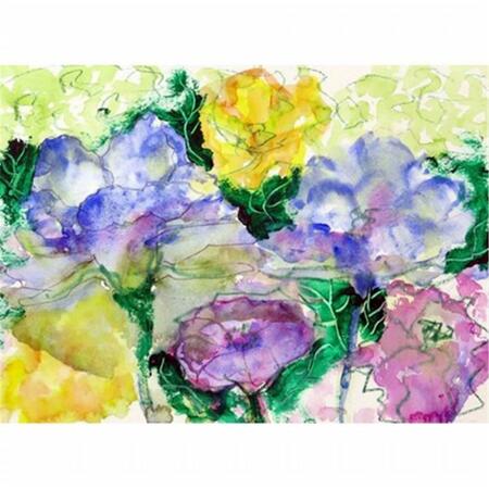 BETSY DRAKE Watercolor Garden Door Mat, Small DM390